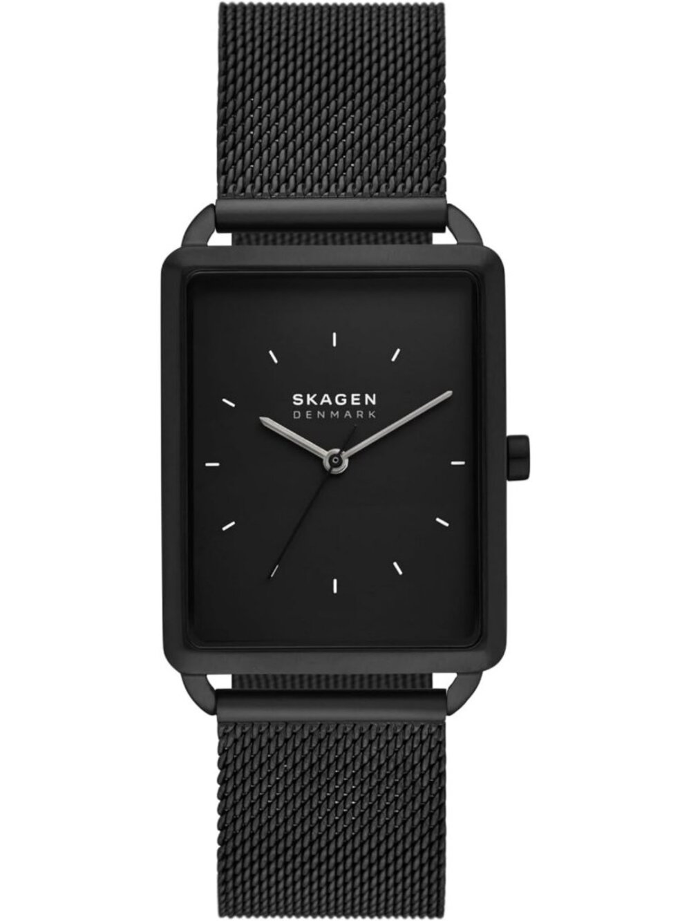 Stylish Rectangular Stainless Steel Watch for Men - Sleek Design & Durable